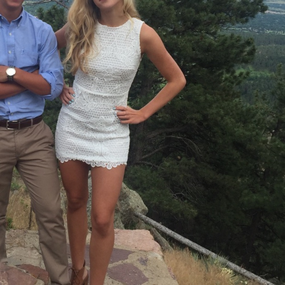 Lacey White dress